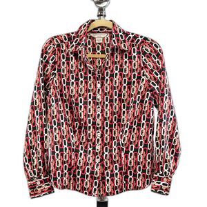 Allison Daley Petite vintage buttons down shirt size 6P